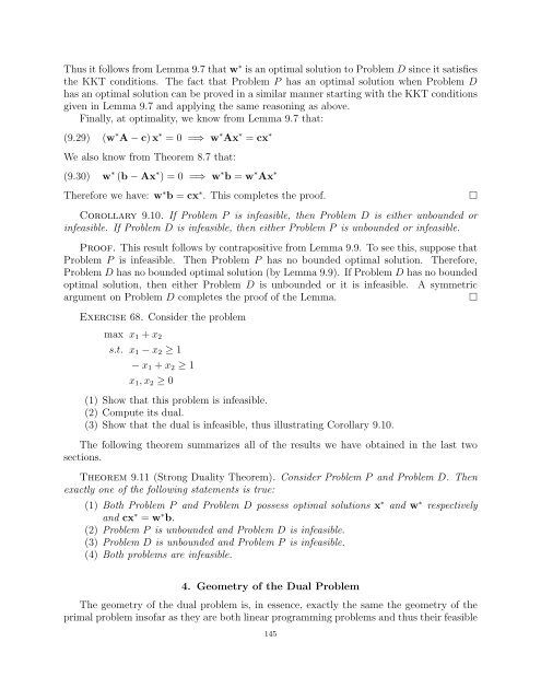 Linear Programming Lecture Notes - Penn State Personal Web Server