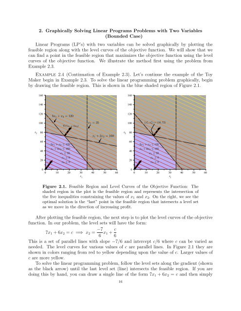 Linear Programming Lecture Notes - Penn State Personal Web Server