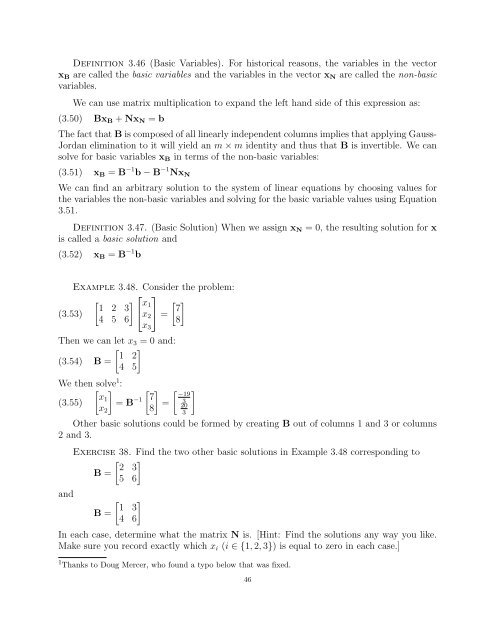 Linear Programming Lecture Notes - Penn State Personal Web Server