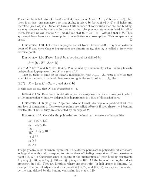 Linear Programming Lecture Notes - Penn State Personal Web Server