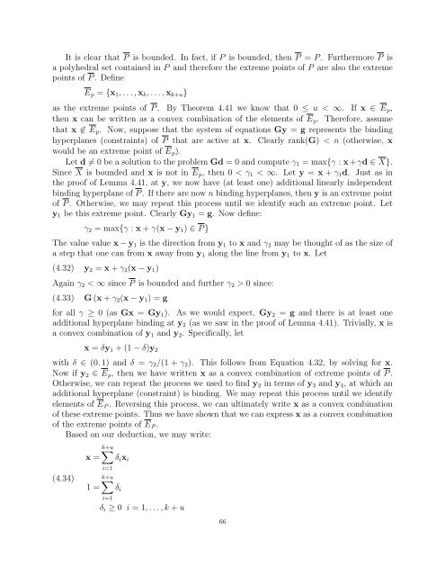 Linear Programming Lecture Notes - Penn State Personal Web Server