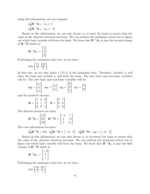 Linear Programming Lecture Notes - Penn State Personal Web Server