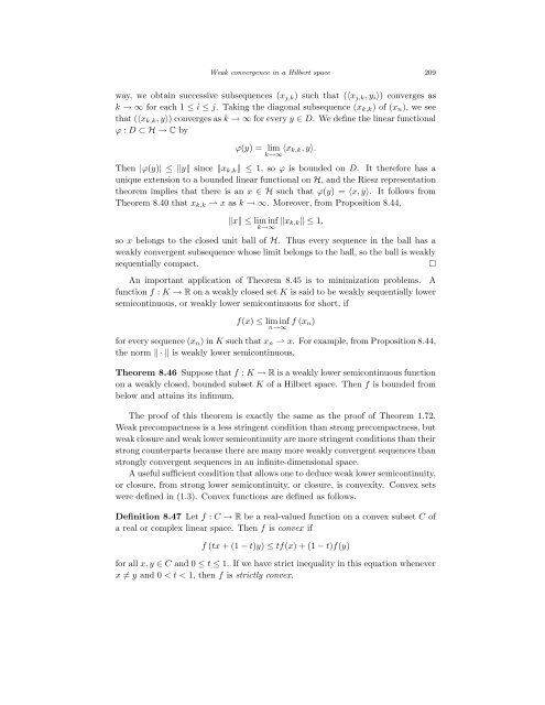 Bounded Linear Operators on a Hilbert Space