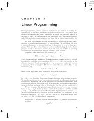 Chapter Three (Linear Programming) - Whitman People