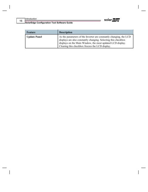 SolarEdge Configuration Tool Software Guide - Solon