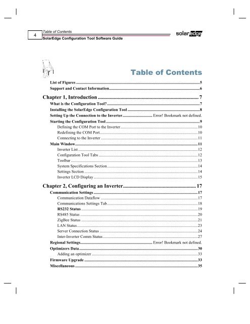 SolarEdge Configuration Tool Software Guide - Solon