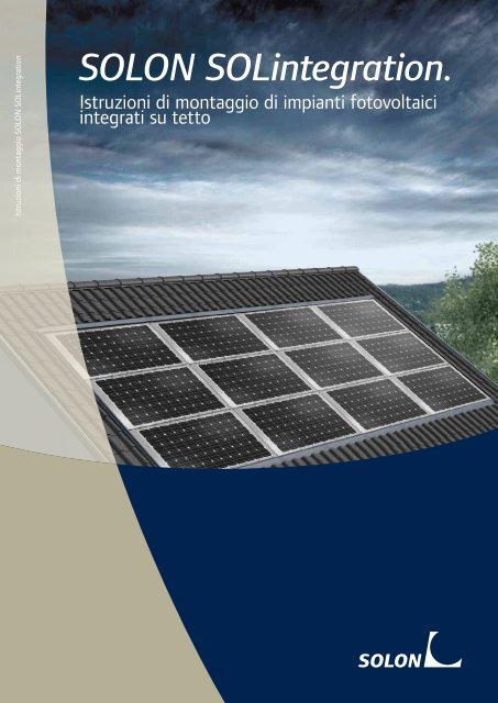 2. Descrizione del sistema SOLON SOLintegration