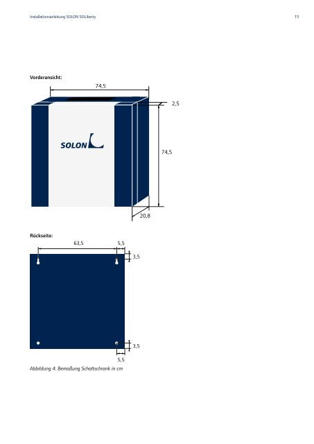 Installationsanleitung SOLON SOLiberty