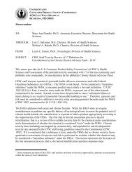 CPSC Staff Toxicity Review of 17 Phthalates for - Consumer Product ...