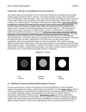 CHAPTER 4: PHYSICAL DETERMINANTS OF CONTRAST Any ...