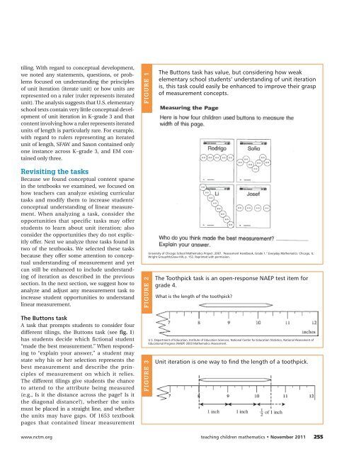 Understanding Linear Measurement