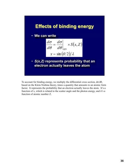 link to lecture transcript - UT-H GSBS Medical Physics Class Site