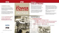 calutrons that enriched uranium - Y-12 National Security Complex