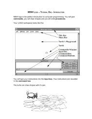 msw logo – tutorial one - introduction - ISIB HOME