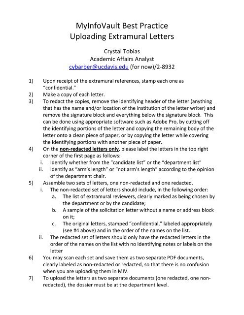 Extramural Letter Upload Instructions - Academic Affairs