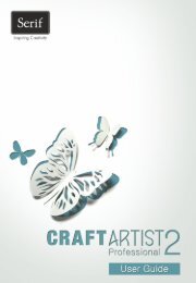 CraftArtist 2 Professional User Guide - Serif