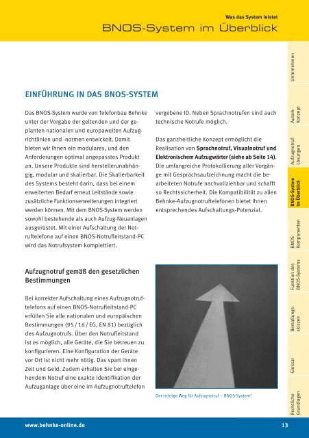 BNOS-Notrufleitstand - Fernmeldetechnik Stadler GmbH