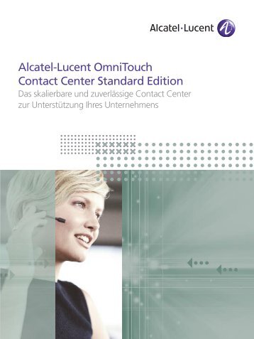 Alcatel-Lucent OmniTouch Contact Center Standard Edition