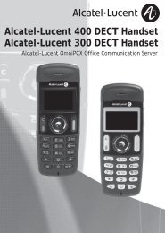 DECT 300/400 Benutzerhandbuch