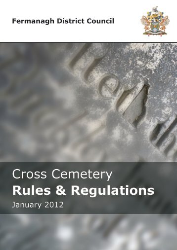 Cross Cemetery Rules & Regulations - Fermanagh District Council