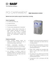 PCI CARRAMENT - BASF Construction Chemicals