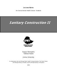 Sanitary Construction II - The Carter Center