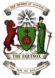 the Equinox - The Hermetic Library