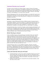 Laminate flooring-Lay it yourself - Ebooks on Everything.