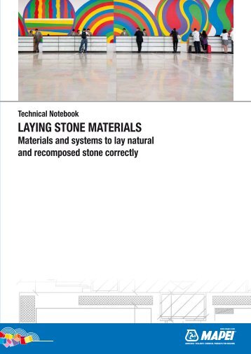 LAYING STONE MATERIALS - Mapei
