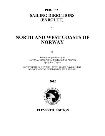 Pub. 182 - Maritime Safety Information - National Geospatial ...