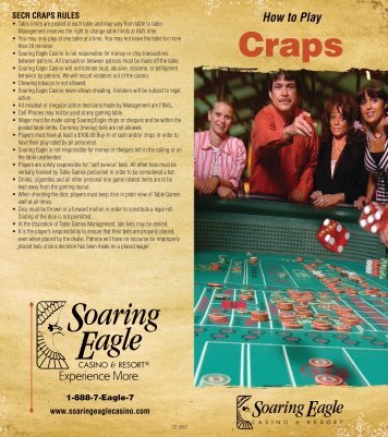 how to play craps - Soaring Eagle Casino & Resort