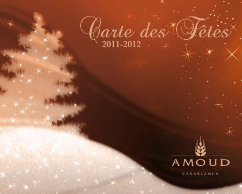 Carte Des Fetes La Maison Amoud