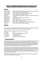 Steering Group - Nov 2008 - Notes and Actions PDF - Ministry of ...