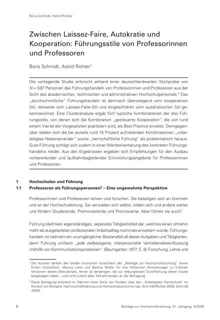 Schmidt Boris Richter Astrid Zwischen Laissez Faire Autokratie