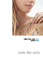 Carte Des Soins - After the rain