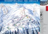 Tarife Sportbahnen (nur mit Gästekarte) - Bellwald Tourismus