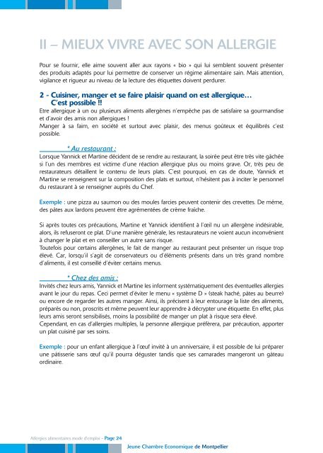 Le guide des allergies - CHU Montpellier