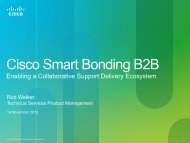Cisco Smart Bonding B2B - SolveDirect