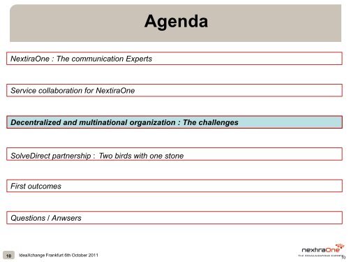 How NextiraOne copes with global - SolveDirect