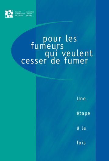 pour les fumeurs qui veulent cesser de fumer - Institut Paoli-Calmettes