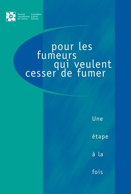 pour les fumeurs qui veulent cesser de fumer - Institut Paoli-Calmettes