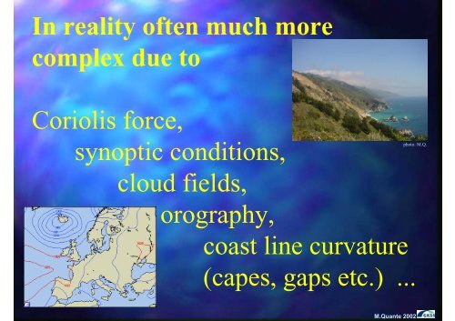 Coastal Meteorology - Institute of Coastal Research