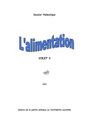 L'alimentation 3 - La trottinette carottée