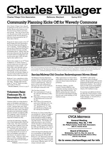 Community Planning Kicks Off for Waverly Commons