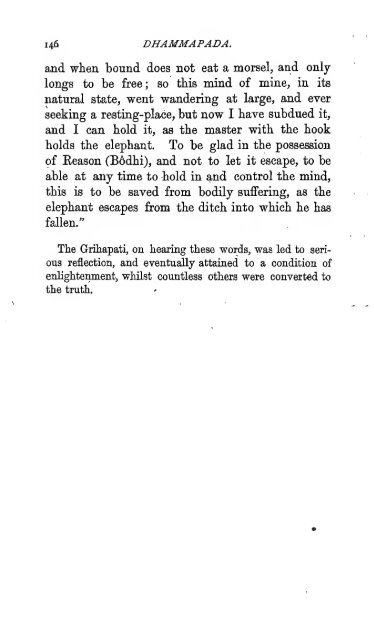 Texts from the Buddhist canon : commonly known as Dhammapada