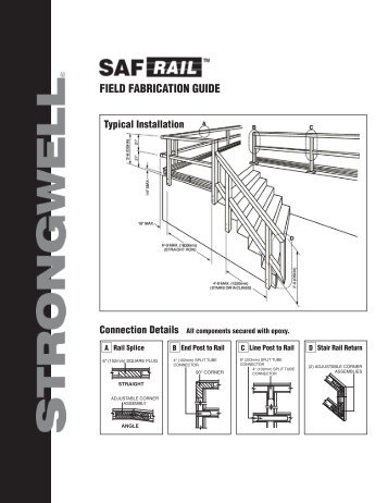 Safrail Field and Fabrication Guide 0110.indd - Strongwell