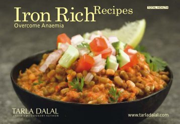 Iron Rich Recipes - Tarla Dalal