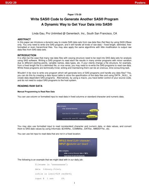 writing sas code writing sas code