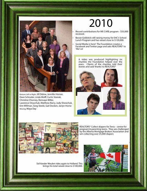 2011 Annual General Report - REALTORS® Community Foundation