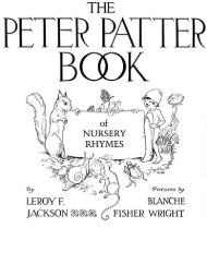 THE PETER PATTER BOOK OF NURSERY RHYMES - iMedia